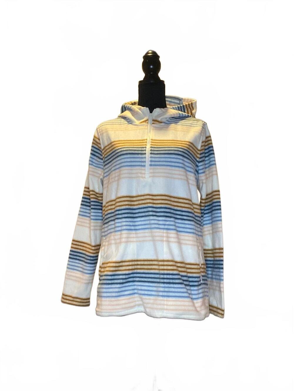 O’Neill Striped Hooded Fleece Pullover